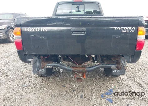 2004 Toyota Tacoma Base V6 z USA, uszkodzony, nr VIN 5TEWN72N84Z353394